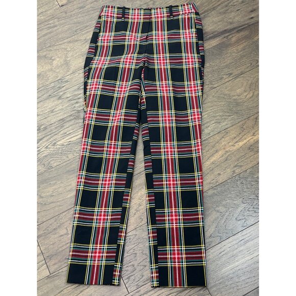 J. Crew Pants - J. CREW Ruby Full-Length Pants in Classic Stewart Tartan Plaid Sz 2 NWOT